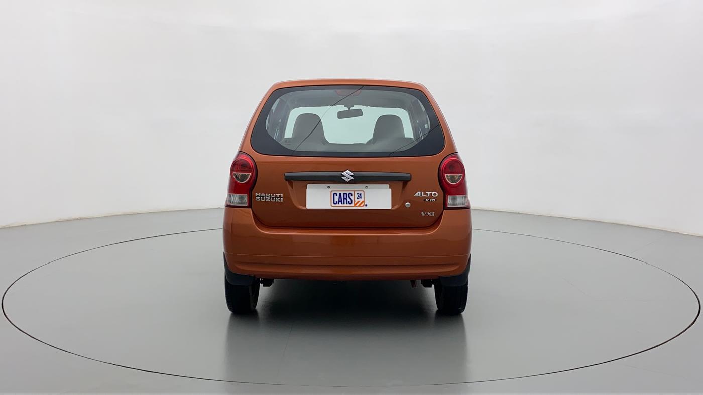 2013 Maruti Alto K10 VXI P, Petrol, Manual, Back/Rear