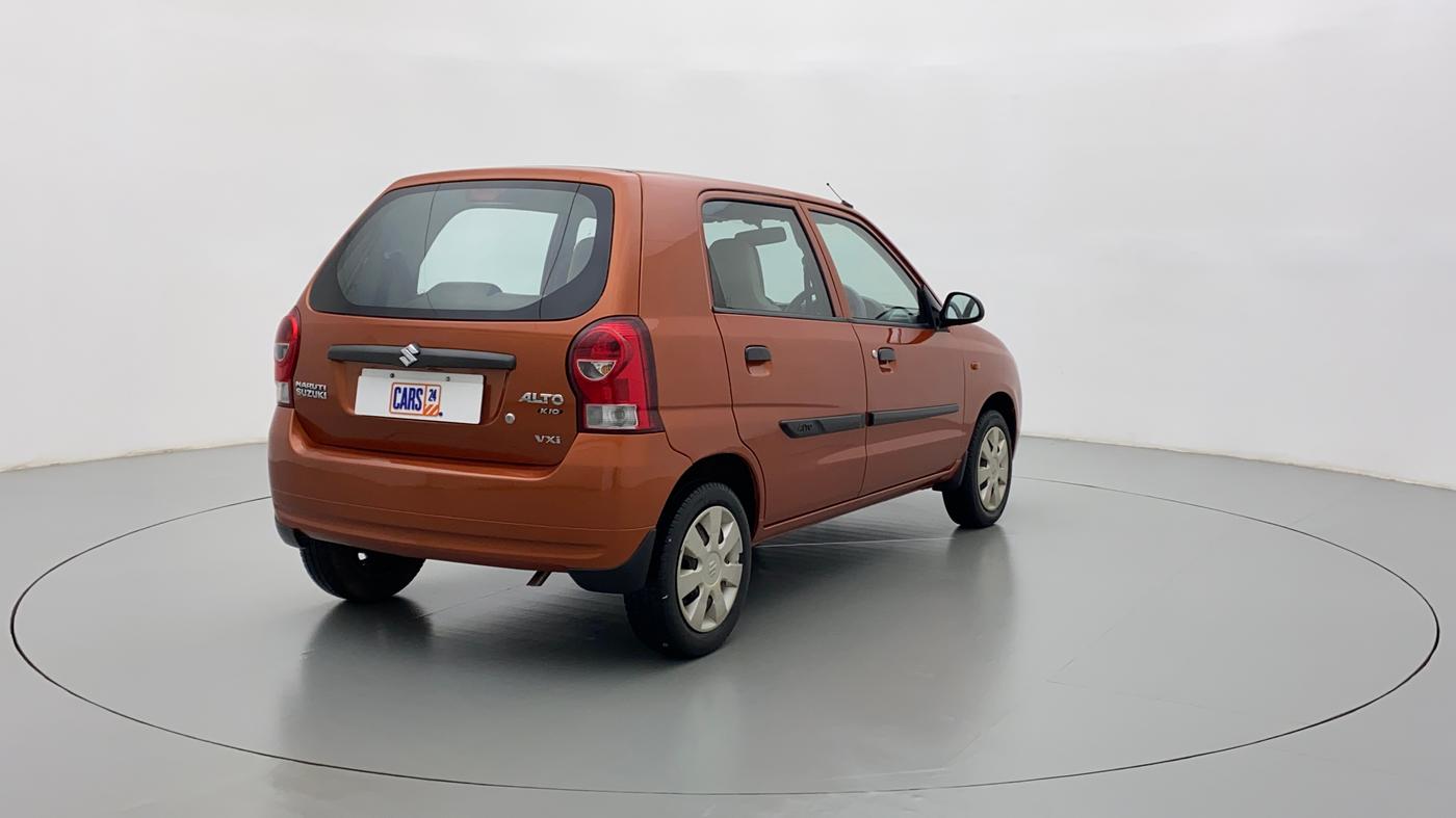 2013 Maruti Alto K10 VXI P, Petrol, Manual, Right Back Diagonal