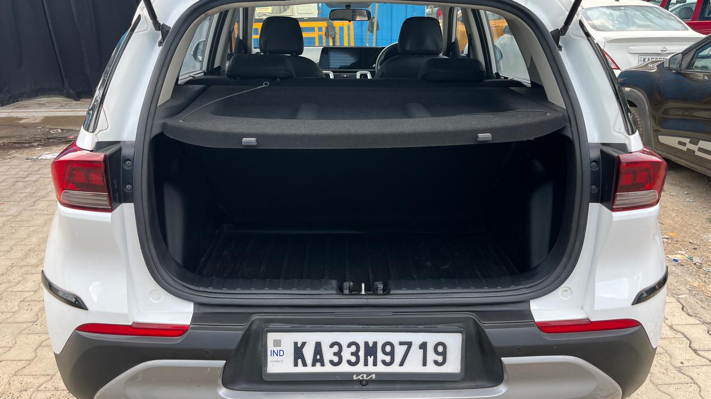 2022 KIA SONET HTX 1.5, Diesel, Manual, 50,229 km, Boot Inside