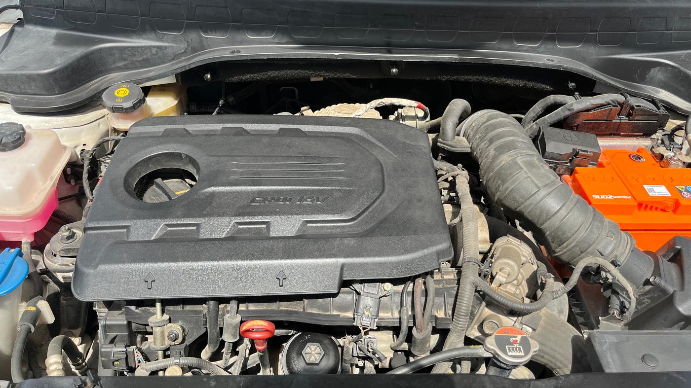 2022 KIA SONET HTX 1.5, Diesel, Manual, 50,229 km, Engine View