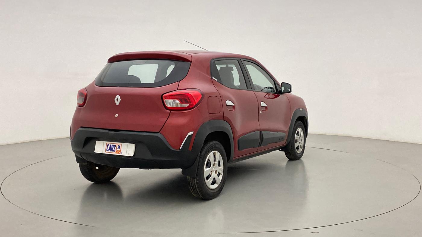 2016 Renault Kwid 1.0 RXT Opt AT, Petrol, Automatic, 52,180 km, Right Back Diagonal