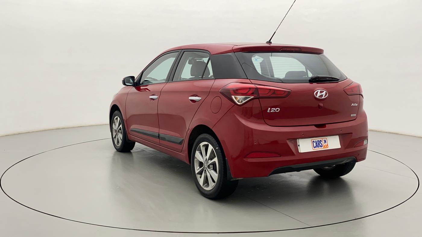 2015 Hyundai Elite i20 ASTA 1.2, CNG, Manual, 75,110 km, Left Back Diagonal