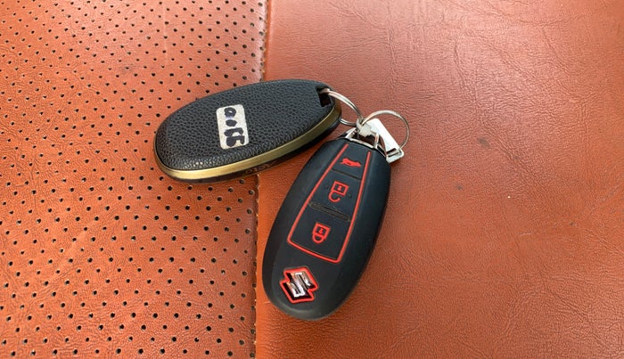 2018 Maruti Vitara Brezza ZDI PLUS AMT, Diesel, Automatic, 1,01,558 km, Key Close Up