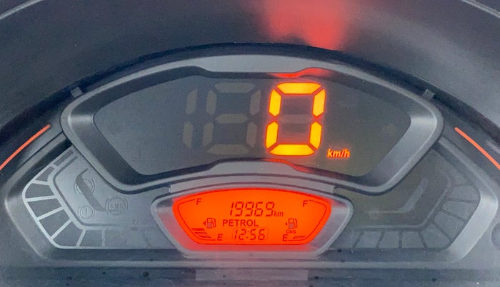 2021 Maruti S PRESSO VXI CNG, CNG, Manual, 20,039 km, Odometer Image