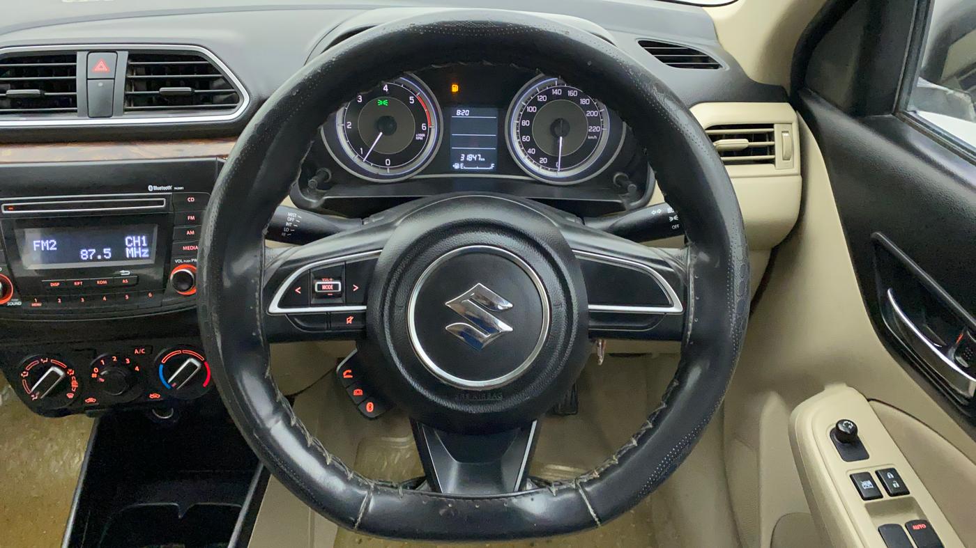 2018 Maruti Dzire VDI, Diesel, Manual, 31,892 km, Steering Wheel Close Up