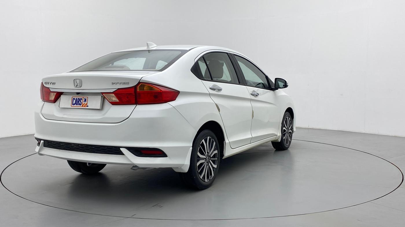 2017 Honda City VX CVT PETROL, Petrol, Automatic, 75,008 km, Right Back Diagonal