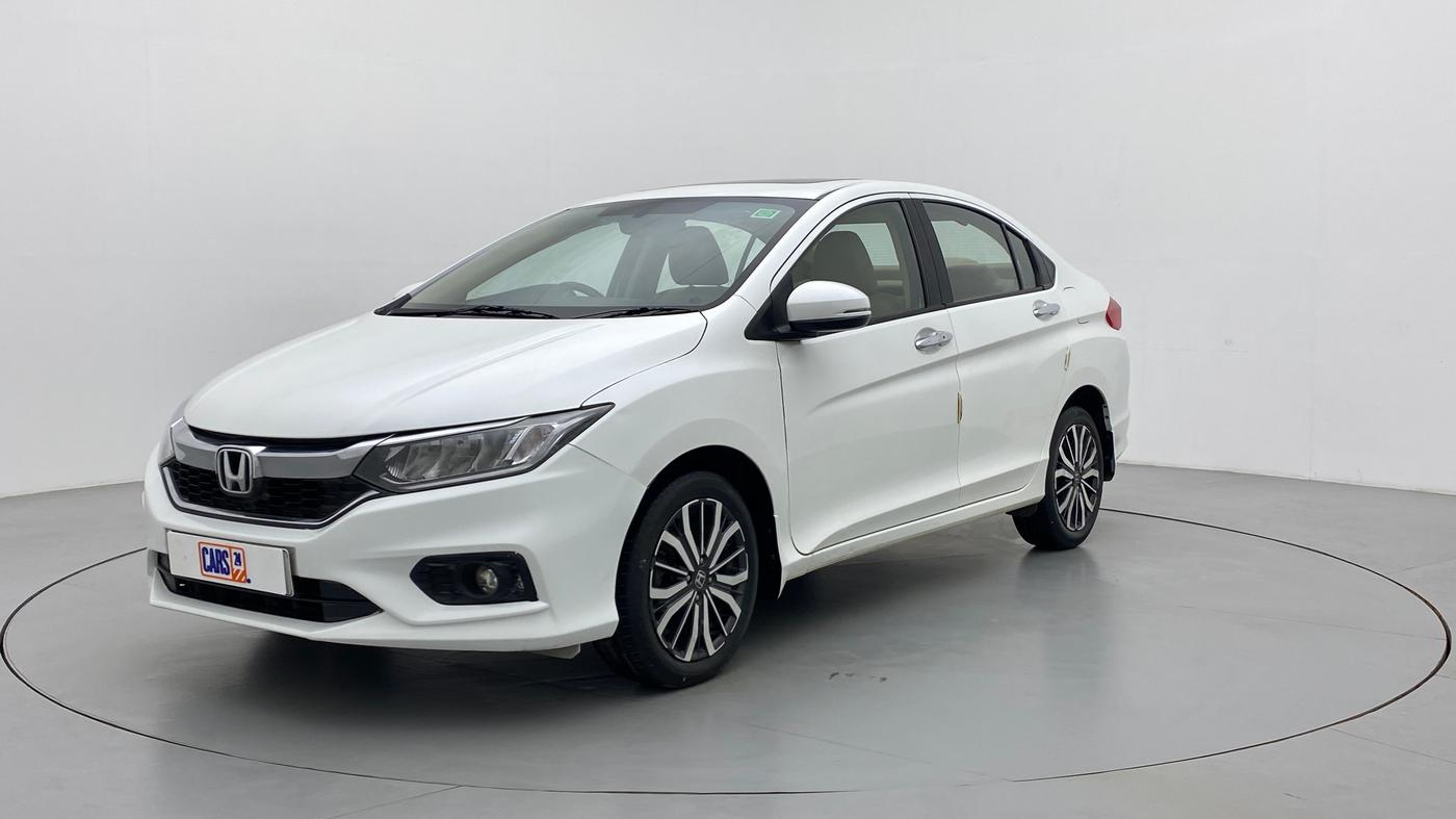 2017 Honda City VX CVT PETROL, Petrol, Automatic, 75,008 km, Left Front Diagonal