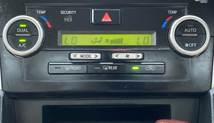 2012 Toyota Camry 2.5 AT, Petrol, Automatic, 1,50,439 km, Automatic Climate Control