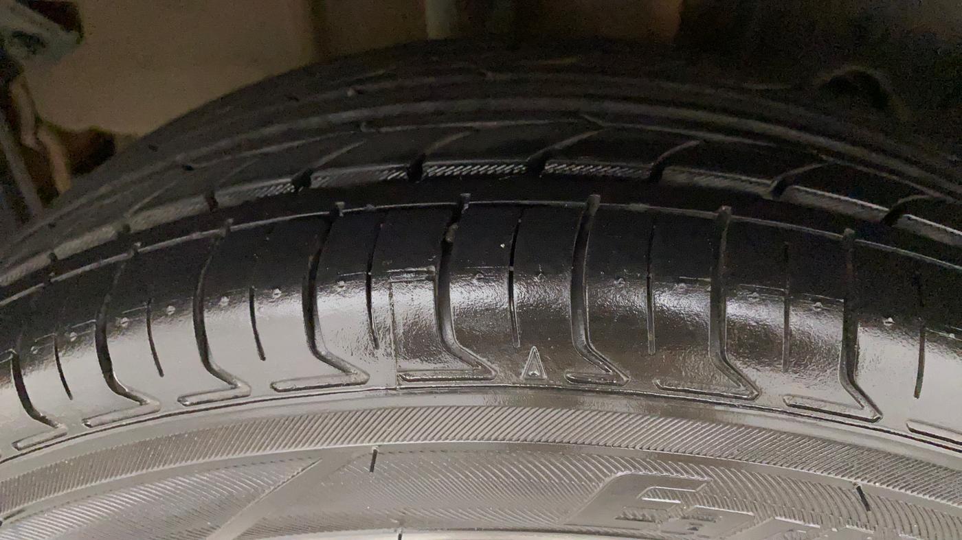 2017 Tata Tiago XZ PETROL, Petrol, Manual, 58,456 km, Right Rear Tyre Tread