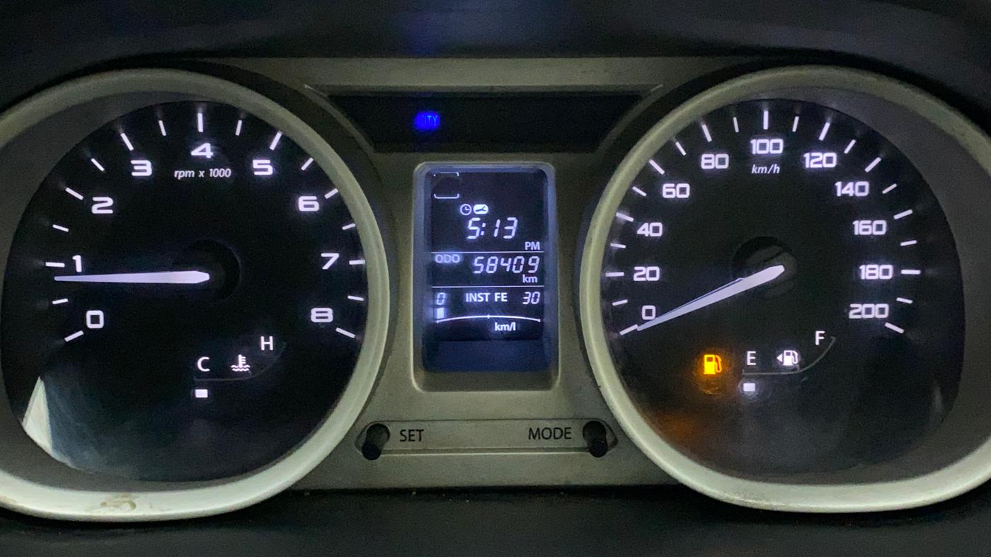 2017 Tata Tiago XZ PETROL, Petrol, Manual, 58,456 km, Odometer Image