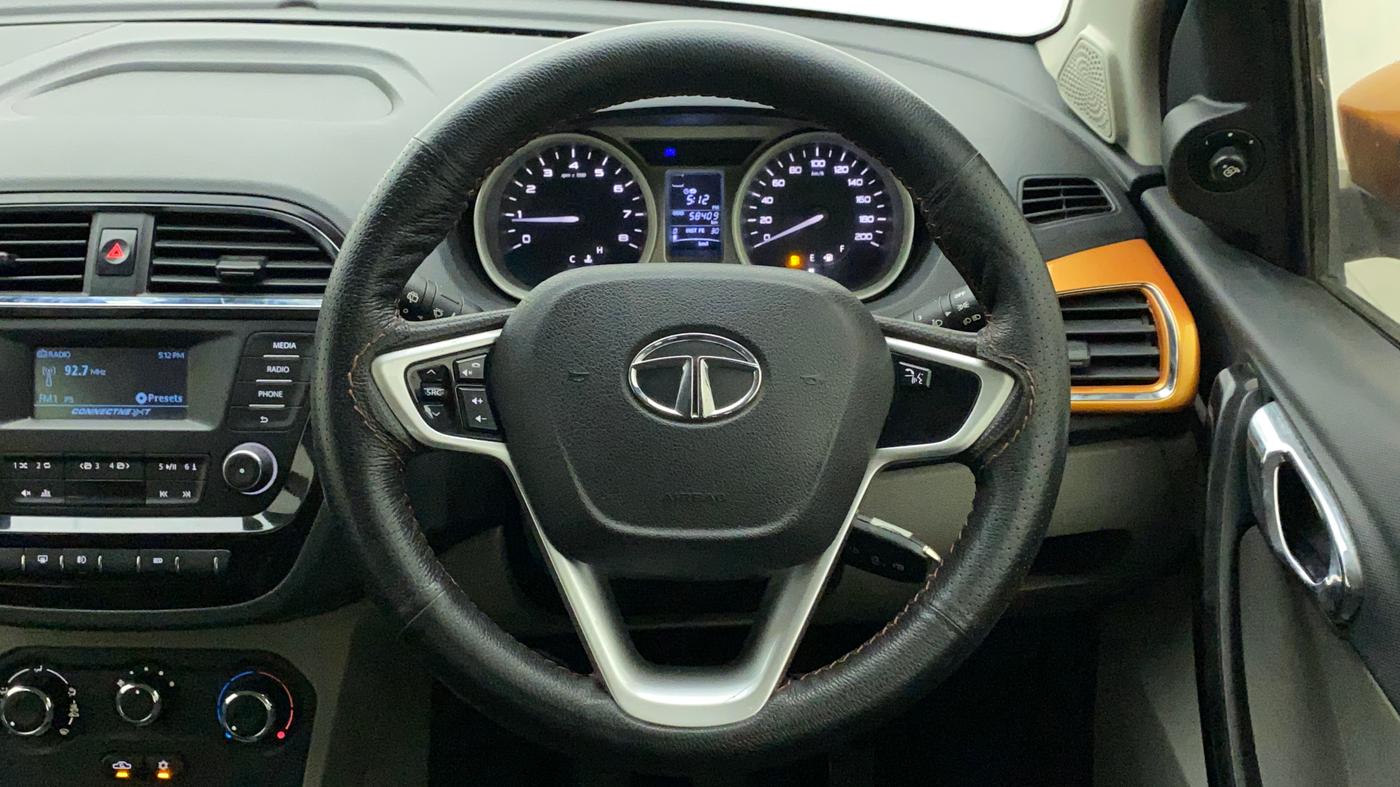 2017 Tata Tiago XZ PETROL, Petrol, Manual, 58,456 km, Steering Wheel Close Up
