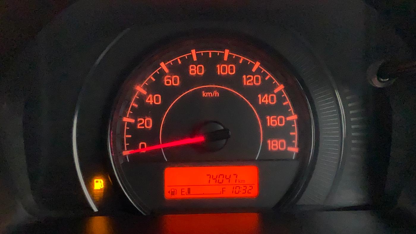 2019 Maruti New Wagon-R VXI (O) 1.0, Petrol, Manual, 74,047 km, Odometer Image