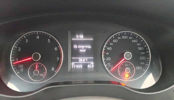 2014 Volkswagen Jetta COMFORTLINE TSI, Petrol, Manual, 1,11,587 km, Odometer Image