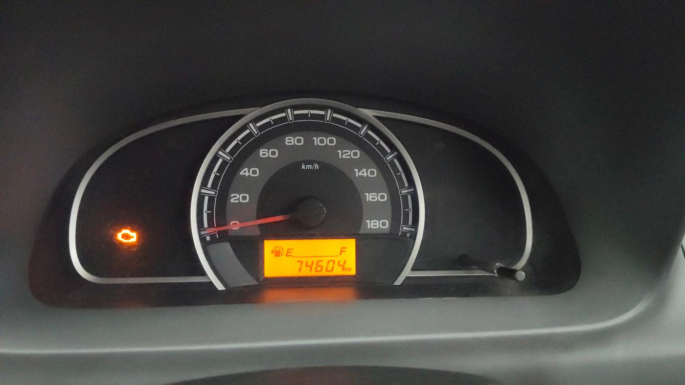 2013 Maruti Alto 800 VXI, Petrol, Manual, 74,603 km, Odometer Image