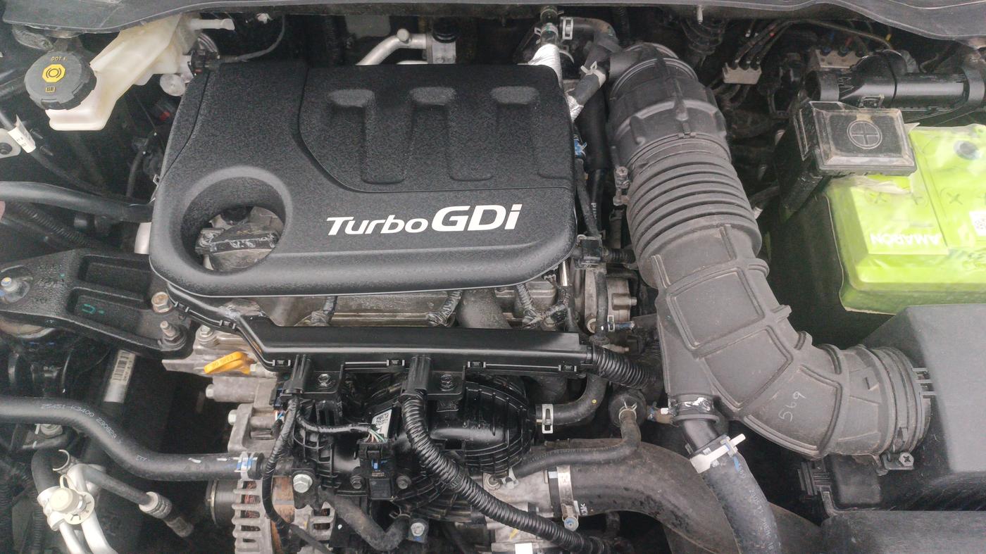 2024 Hyundai VENUE S (O) 1.0 Turbo Petrol DCT, Petrol, Automatic, 21,289 km, Engine View