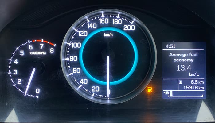 2019 Maruti IGNIS ZETA 1.2, Petrol, Manual, 15,318 km, Odometer Image