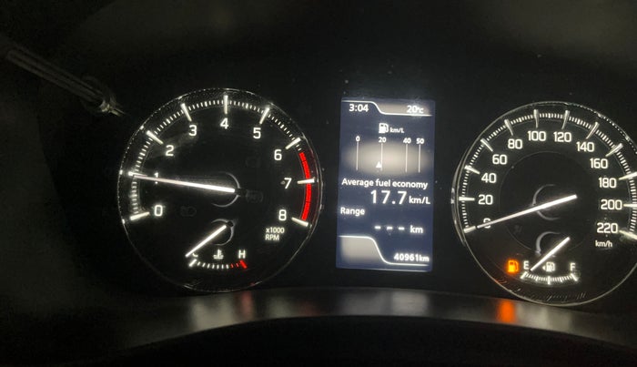 2022 Toyota Glanza G, Petrol, Manual, 40,969 km, Odometer Image