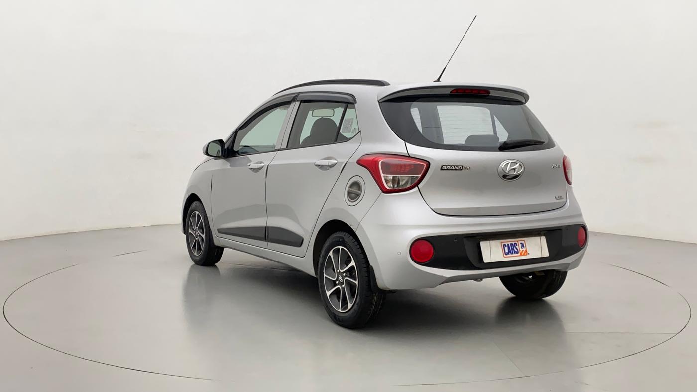 2017 Hyundai Grand i10 ASTA 1.2 KAPPA VTVT, Petrol, Manual, 86,645 km, Left Back Diagonal