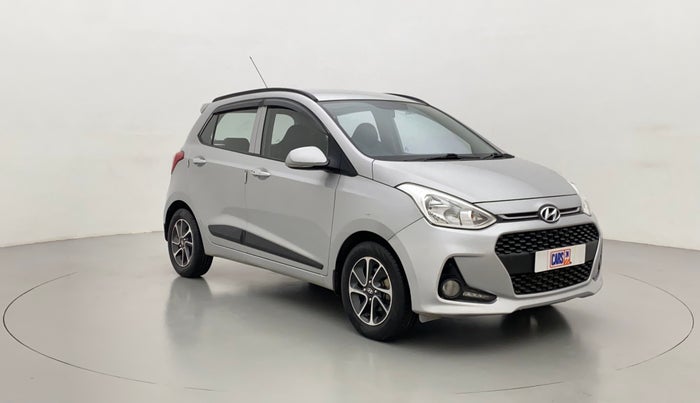 2017 Hyundai Grand i10 ASTA 1.2 KAPPA VTVT, Petrol, Manual, 86,645 km, Right Front Diagonal