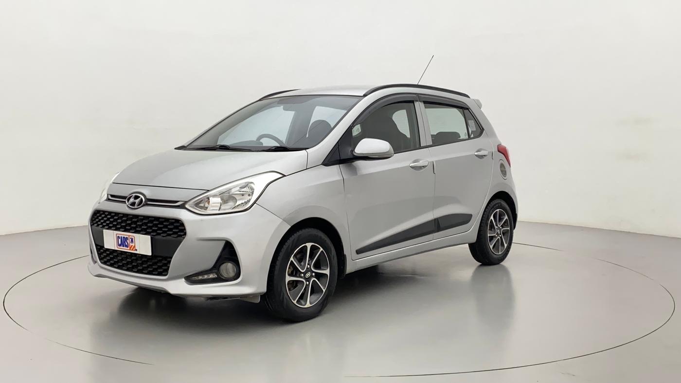 2017 Hyundai Grand i10 ASTA 1.2 KAPPA VTVT, Petrol, Manual, 86,645 km, Left Front Diagonal