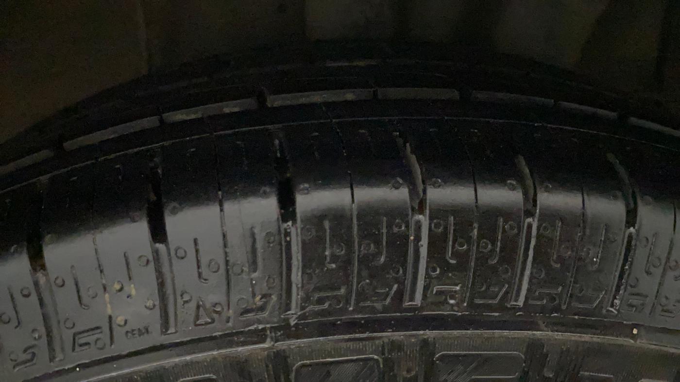 2021 Hyundai XCENT PRIME 	T+ CNG, CNG, Manual, 65,561 km, Left Rear Tyre Tread