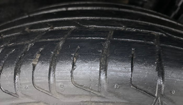 2021 Tata NEXON XMA 1.5, Diesel, Automatic, 36,641 km, Left Rear Tyre Tread
