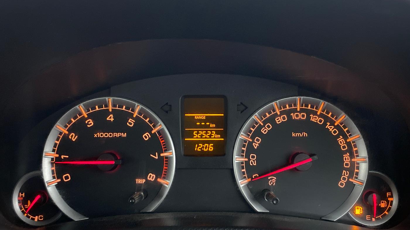 2017 Maruti Swift VXI, Petrol, Manual, 52,572 km, Odometer Image
