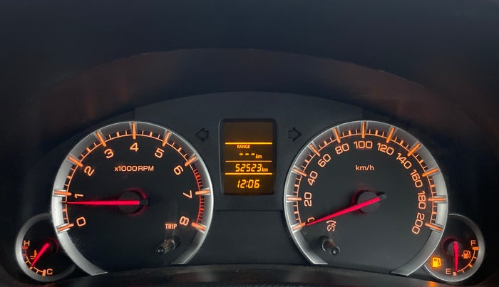 2017 Maruti Swift VXI, Petrol, Manual, 52,572 km, Odometer Image