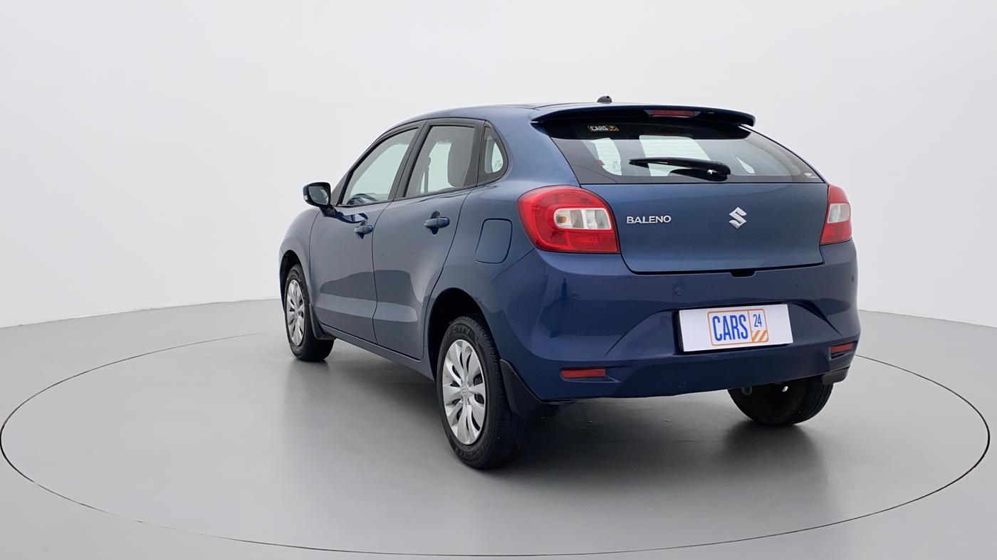 2017 Maruti Baleno DELTA PETROL 1.2, Petrol, Manual, 43,981 km, Left Back Diagonal