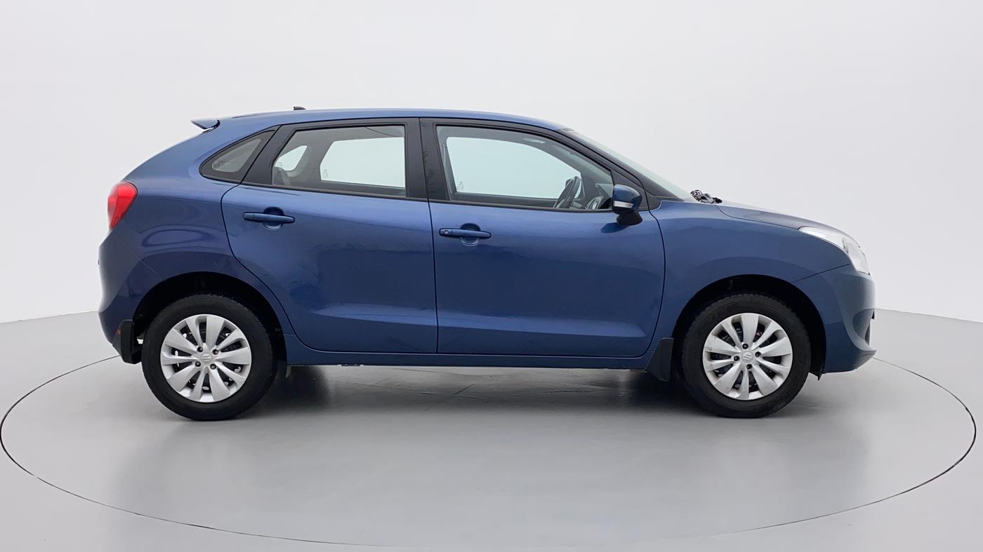 2017 Maruti Baleno DELTA PETROL 1.2, Petrol, Manual, 43,981 km, Right Side View