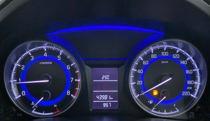 2017 Maruti Baleno DELTA PETROL 1.2, Petrol, Manual, 43,981 km, Odometer Image