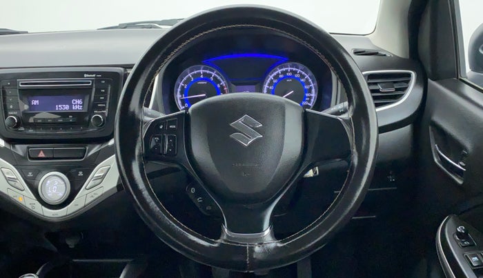 2017 Maruti Baleno DELTA PETROL 1.2, Petrol, Manual, 43,981 km, Steering Wheel Close Up