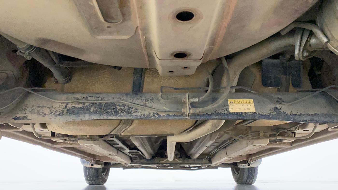 2011 Maruti Ritz VDI, Diesel, Manual, 1,24,712 km, Rear Underbody