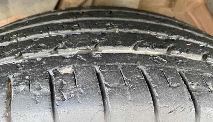2019 MG HECTOR SMART 1.5 DCT PETROL, Petrol, Automatic, 23,190 km, Left Front Tyre Tread