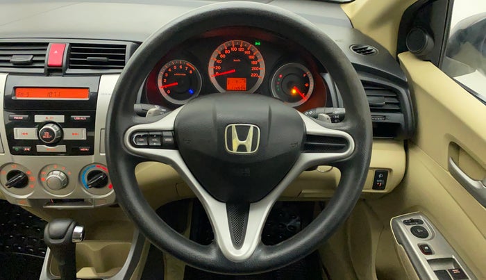 2010 Honda City 1.5L I-VTEC V AT, Petrol, Automatic, 1,15,080 km, Steering Wheel Close Up