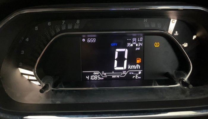 2020 Tata NEXON XZ PLUS (O) PETROL DUAL TONE, Petrol, Manual, 41,076 km, Odometer Image