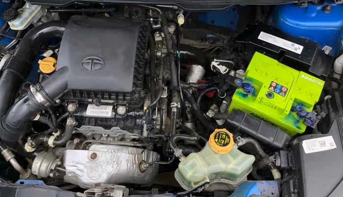 2020 Tata NEXON XZ PLUS (O) PETROL DUAL TONE, Petrol, Manual, 41,076 km, Engine View - Left