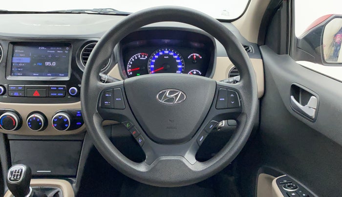 2018 Hyundai Xcent SX 1.2, Petrol, Manual, 49,352 km, Steering Wheel Close Up