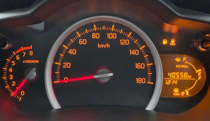 2020 Maruti Celerio VXI (O) CNG, CNG, Manual, 40,653 km, Odometer Image