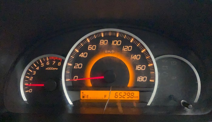 2016 Maruti Wagon R 1.0 VXI, Petrol, Manual, 65,298 km, Odometer Image