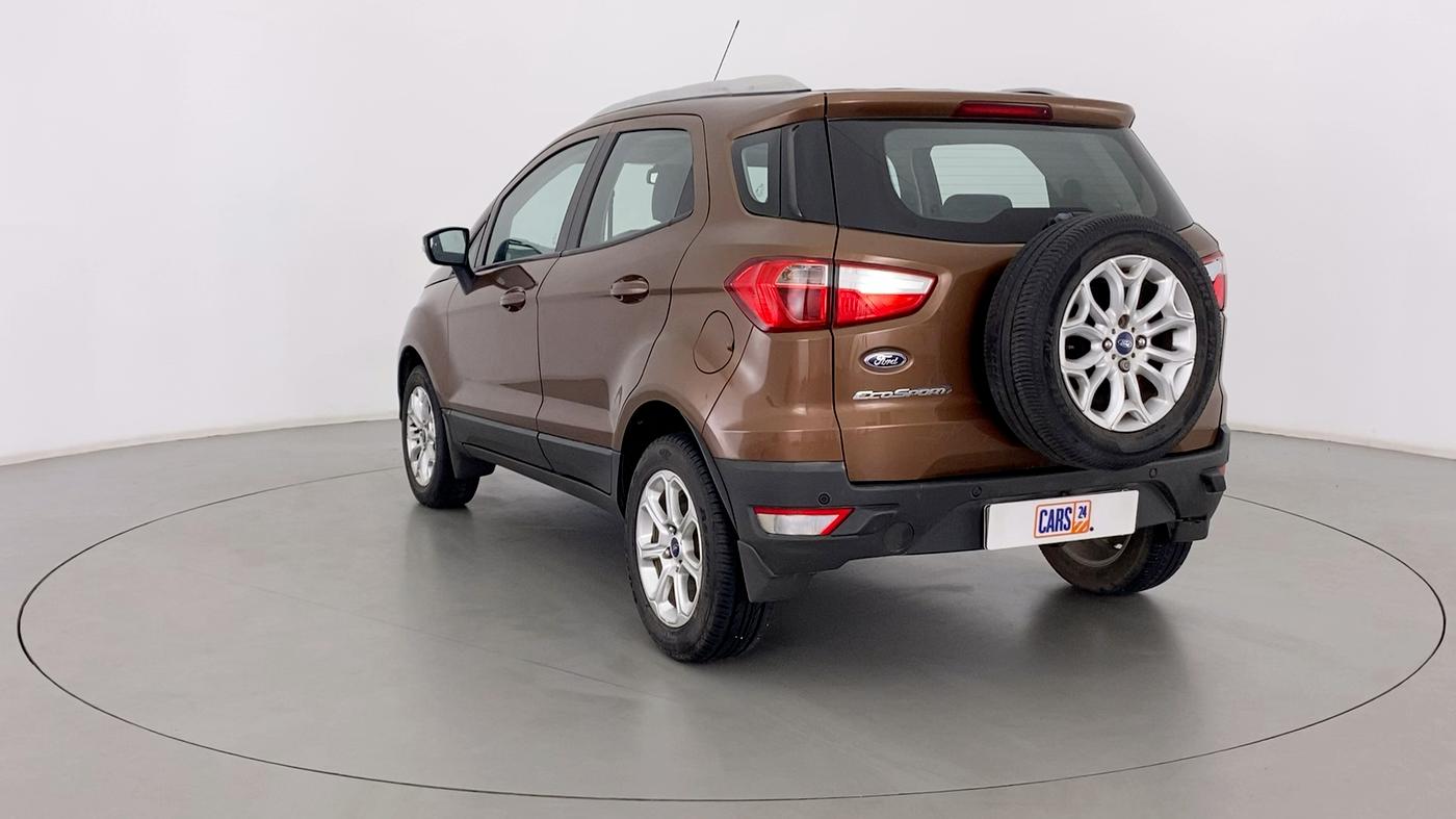 2017 Ford Ecosport 1.5 TDCI TITANIUM PLUS, Diesel, Manual, 52,591 km, Left Back Diagonal