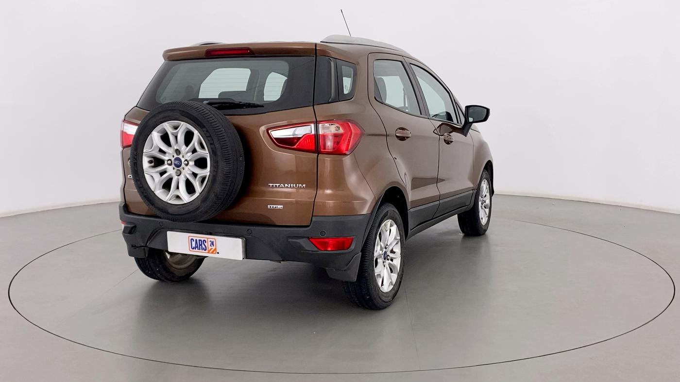 2017 Ford Ecosport 1.5 TDCI TITANIUM PLUS, Diesel, Manual, 52,591 km, Right Back Diagonal