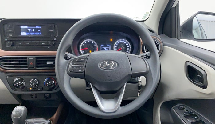 2022 Hyundai AURA S 1.2 CNG, CNG, Manual, 1,683 km, Steering Wheel Close Up