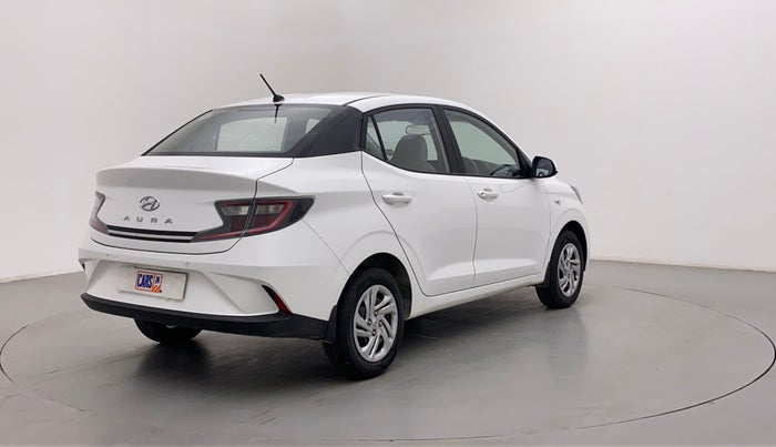 2022 Hyundai AURA S 1.2 CNG, CNG, Manual, 1,683 km, Right Back Diagonal
