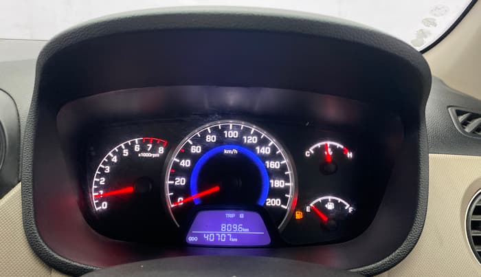 2016 Hyundai Grand i10 SPORTZ 1.2 KAPPA VTVT, Petrol, Manual, 40,707 km, Odometer Image