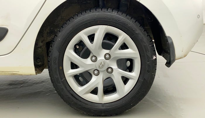 2018 Hyundai Grand i10 SPORTZ 1.2 KAPPA VTVT, CNG, Manual, 58,033 km, Left Rear Wheel