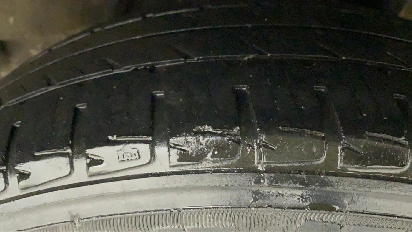 2017 Honda Jazz 1.2L I-VTEC V AT, Petrol, Automatic, 57,944 km, Left Rear Tyre Tread