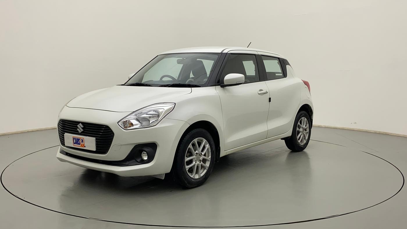 2018 Maruti Swift ZXI AMT, Petrol, Automatic, 33,100 km, Left Front Diagonal