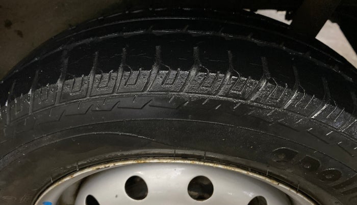 2018 Maruti Wagon R 1.0 LXI, Petrol, Manual, 66,526 km, Left Rear Tyre Tread