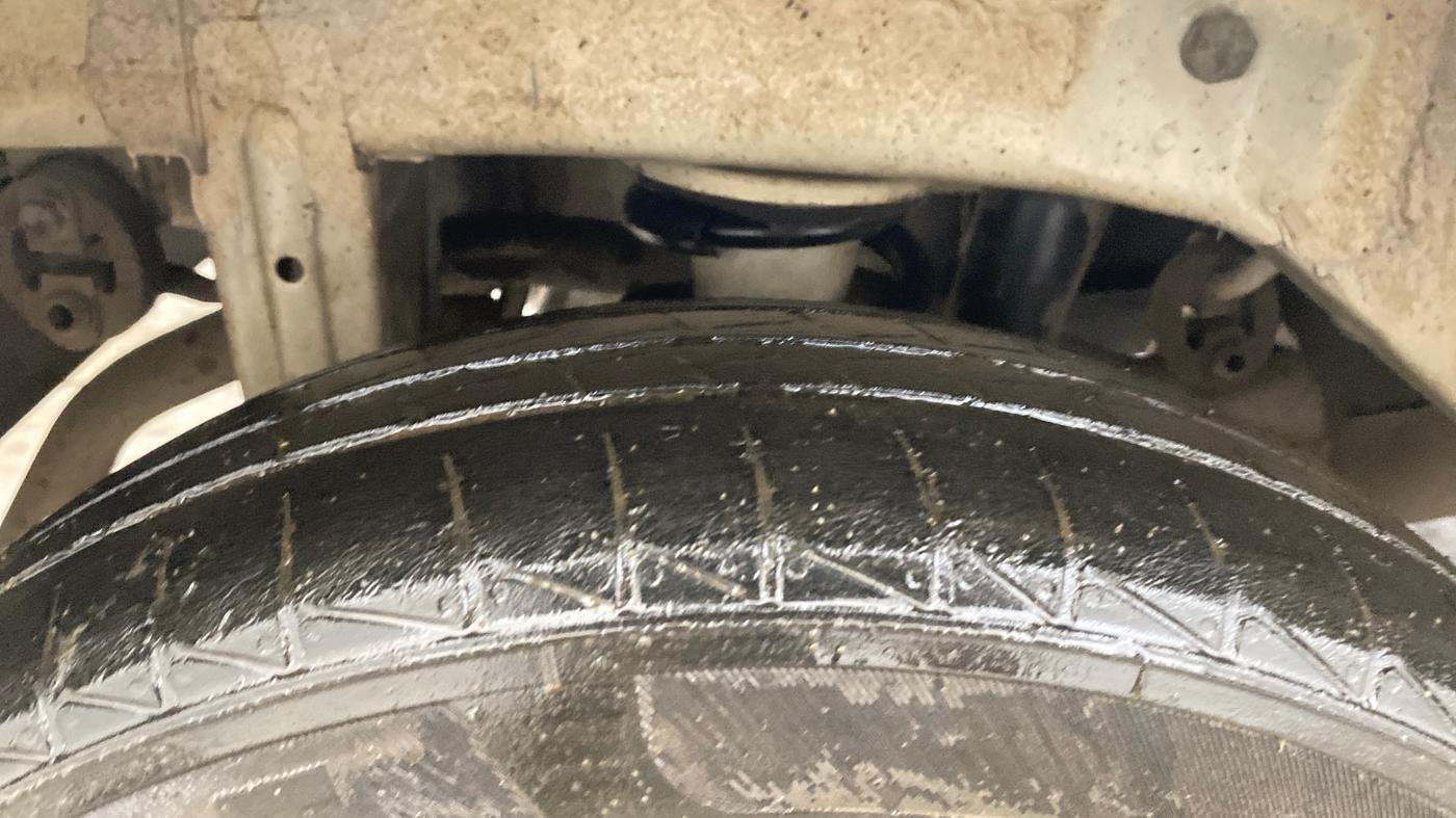 2022 Maruti Alto LXI OPT CNG, CNG, Manual, 45,153 km, Right Rear Tyre Tread